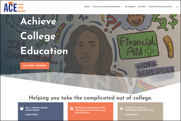 Achieving College Education Website